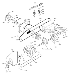 Part Location Diagram of 1501677E012 Briggs and Stratton Housing, Assembly